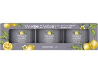 YANKEE CANDLE ÜVEGBE TÖLTÖTT MINTAGYERTYA SZETT BLACK TEA & LEMON